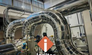 Isolamento  térmico revestimento em inox 02
